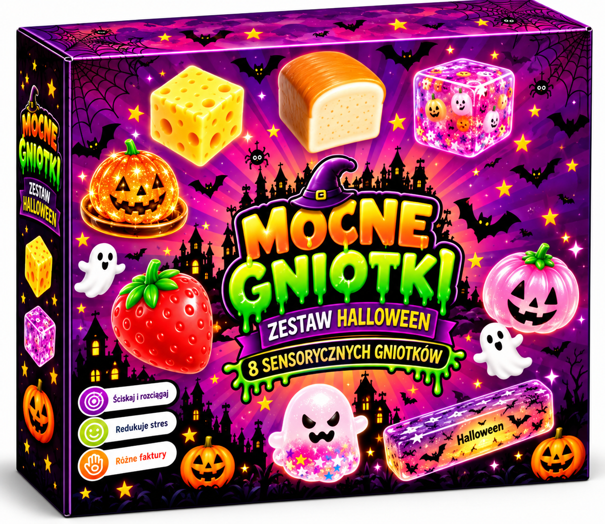 MocneGniotki Squishy Box — Halloween